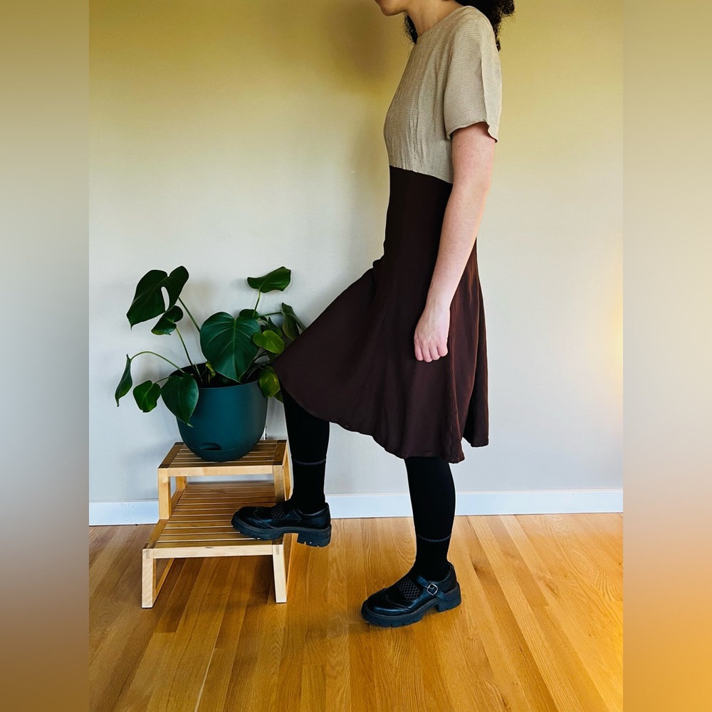 Vintage 70’s two tone dress. Size S/M
